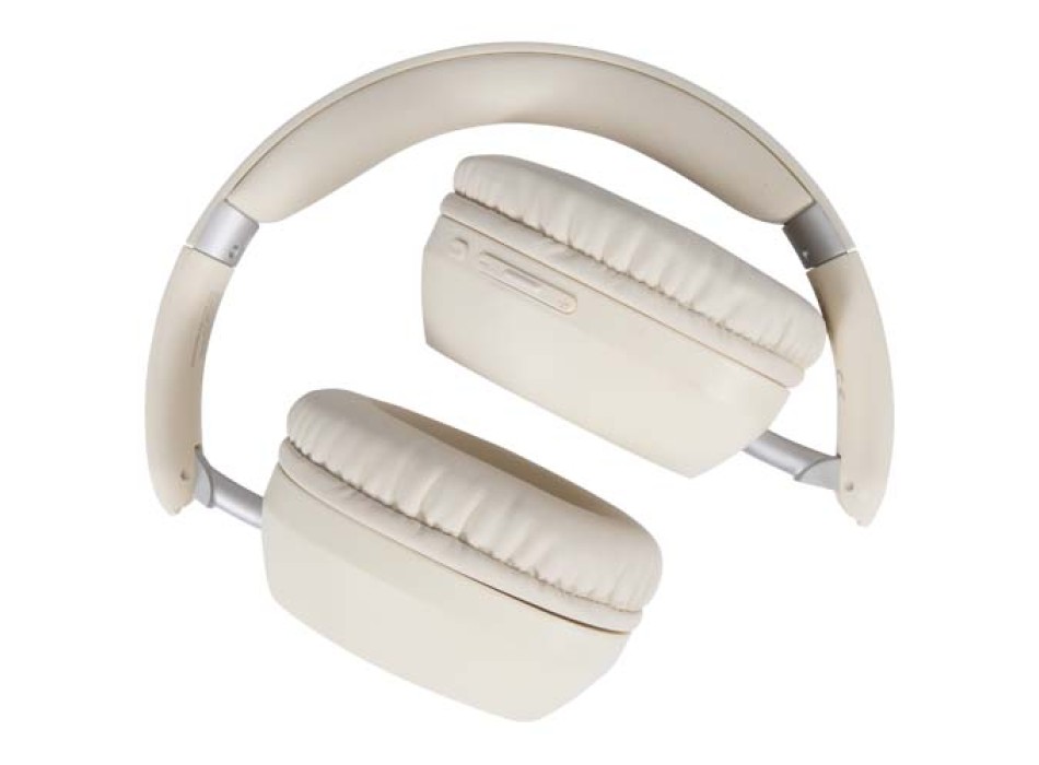 Cuffie over-ear pieghevoli in plastica riciclata con funzione ANC e ENC Hoggar FullGadgets.com