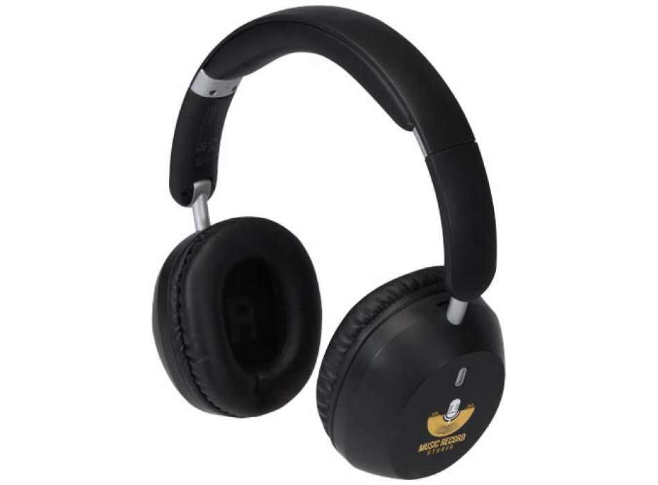 Cuffie over-ear pieghevoli in plastica riciclata con funzione ANC e ENC Hoggar FullGadgets.com