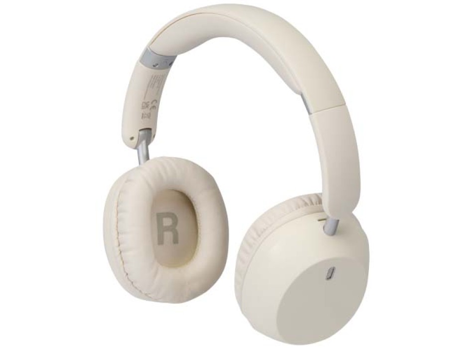 Cuffie over-ear pieghevoli in plastica riciclata con funzione ANC e ENC Hoggar FullGadgets.com