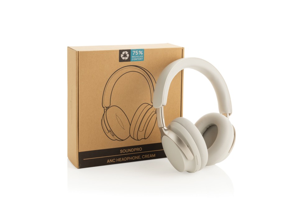 Cuffie Soundpro ANC in plastica riciclata RCS FullGadgets.com