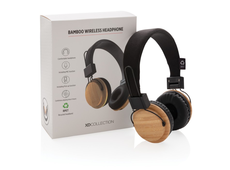 Cuffie wireless Bambù FullGadgets.com