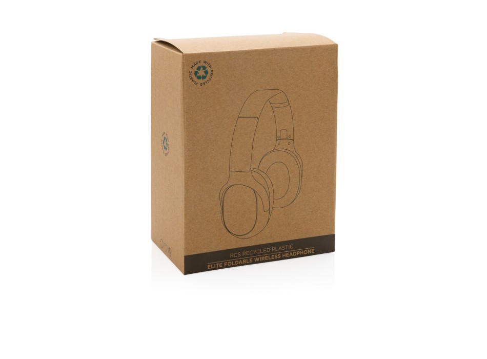 Cuffie wireless pieghevoli Elite in plastica riciclata RCS FullGadgets.com