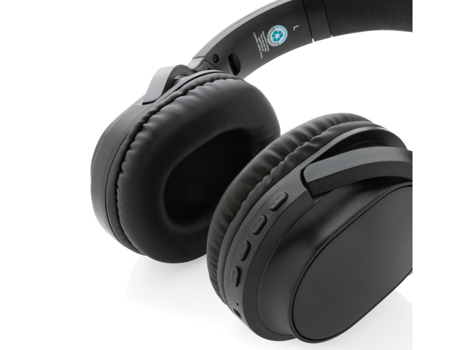 Cuffie wireless pieghevoli Elite in plastica riciclata RCS FullGadgets.com