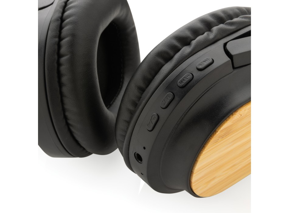 Cuffie wireless pieghevoli Elite RCS in bambù FullGadgets.com
