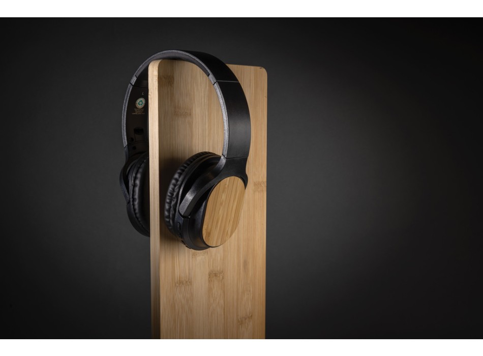 Cuffie wireless pieghevoli Elite RCS in bambù FullGadgets.com