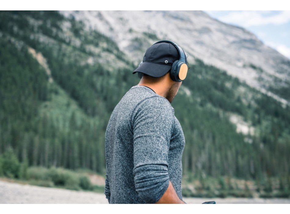 Cuffie wireless pieghevoli Elite RCS in bambù FullGadgets.com