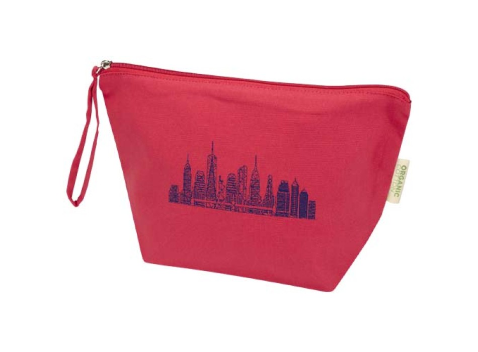 Custodia per accessori grande in tessuto biologico certificato OCS da180 g/m² Odisha - 3L FullGadgets.com