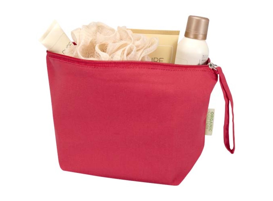 Custodia per accessori grande in tessuto biologico certificato OCS da180 g/m² Odisha - 3L FullGadgets.com