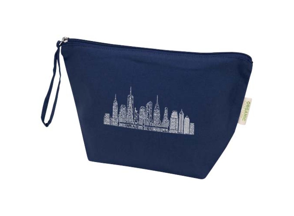 Custodia per accessori grande in tessuto biologico certificato OCS da180 g/m² Odisha - 3L FullGadgets.com