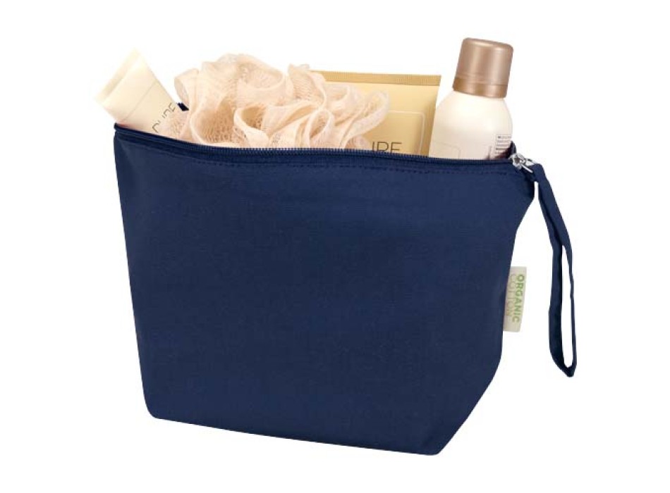 Custodia per accessori grande in tessuto biologico certificato OCS da180 g/m² Odisha - 3L FullGadgets.com