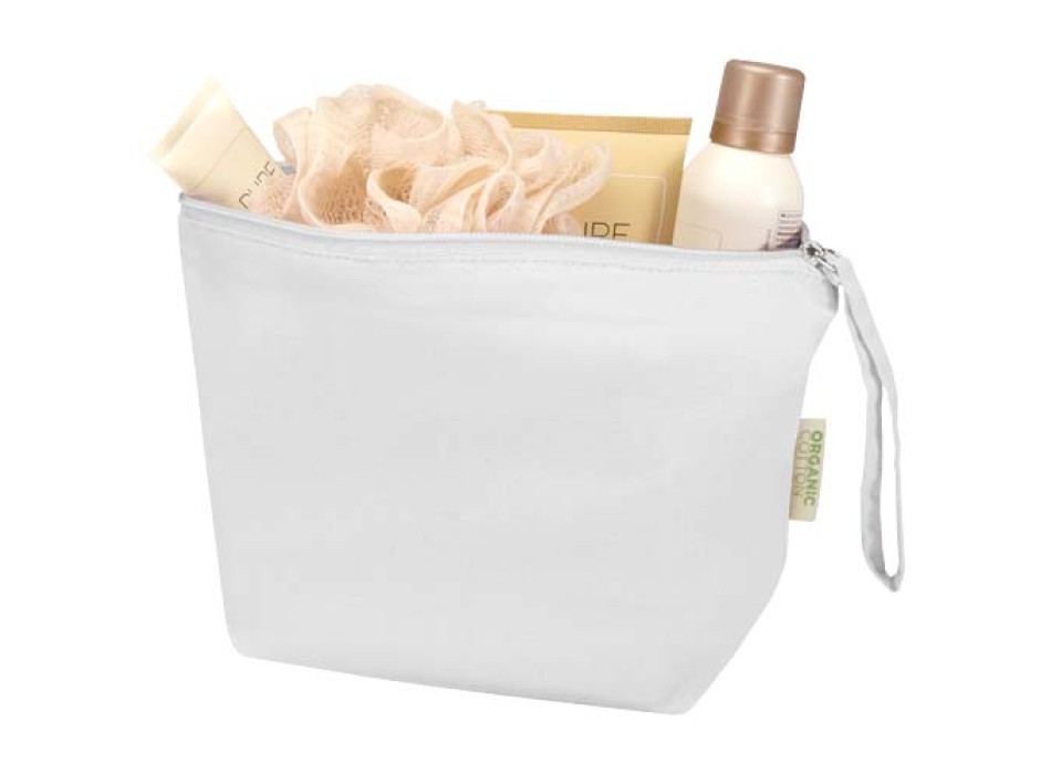 Custodia per accessori grande in tessuto biologico certificato OCS da180 g/m² Odisha - 3L FullGadgets.com