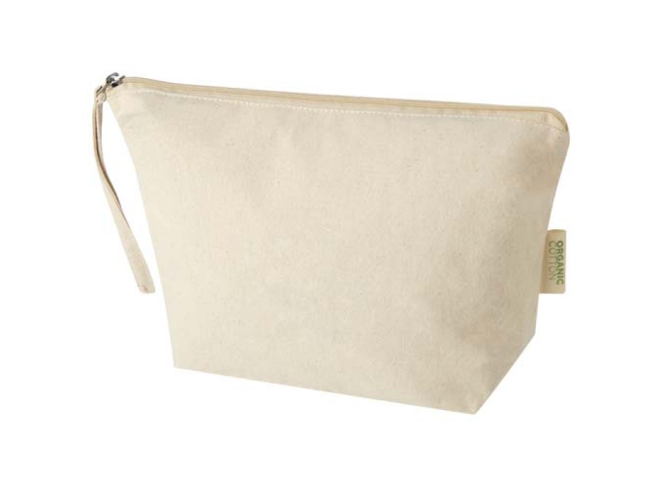 Custodia per accessori grande in tessuto biologico certificato OCS da180 g/m² Odisha - 3L FullGadgets.com