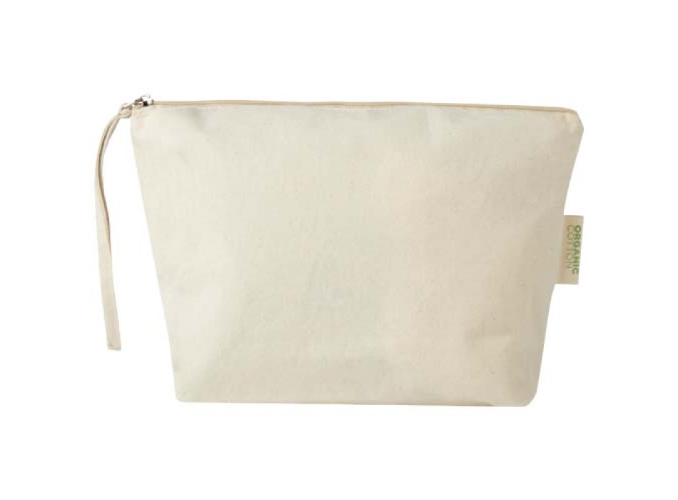 Custodia per accessori grande in tessuto biologico certificato OCS da180 g/m² Odisha - 3L FullGadgets.com