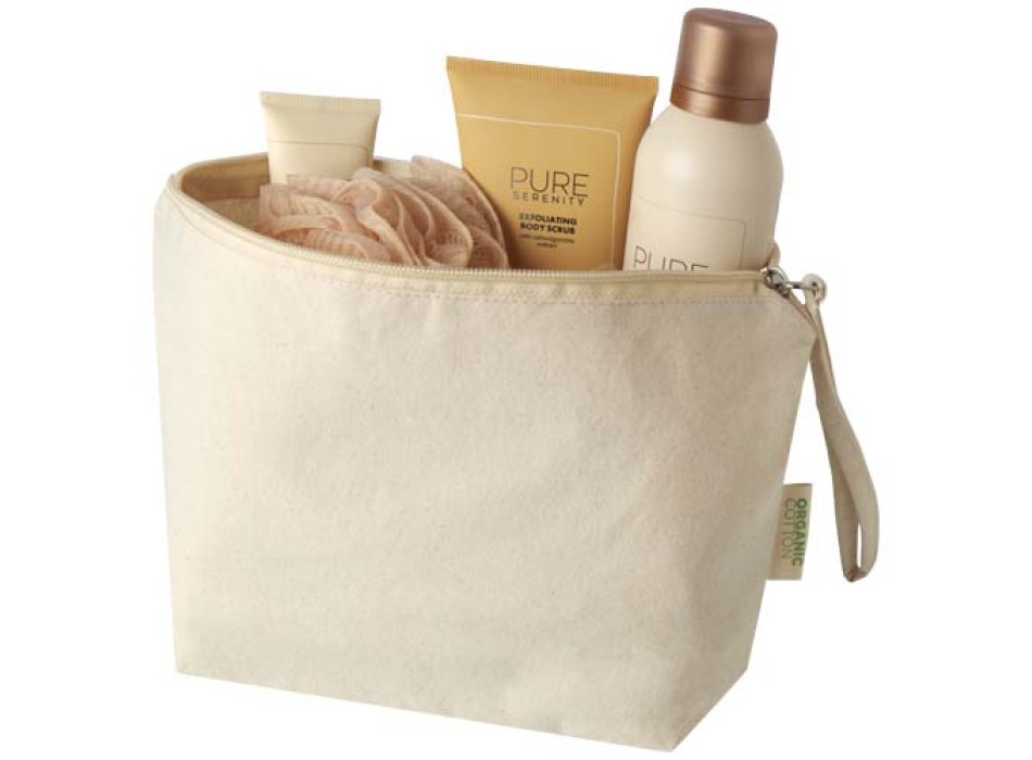 Custodia per accessori grande in tessuto biologico certificato OCS da180 g/m² Odisha - 3L FullGadgets.com