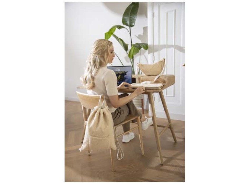 Custodia per portatile da 13" in sherpa riciclato certificato GRS da 2 litri Bear FullGadgets.com