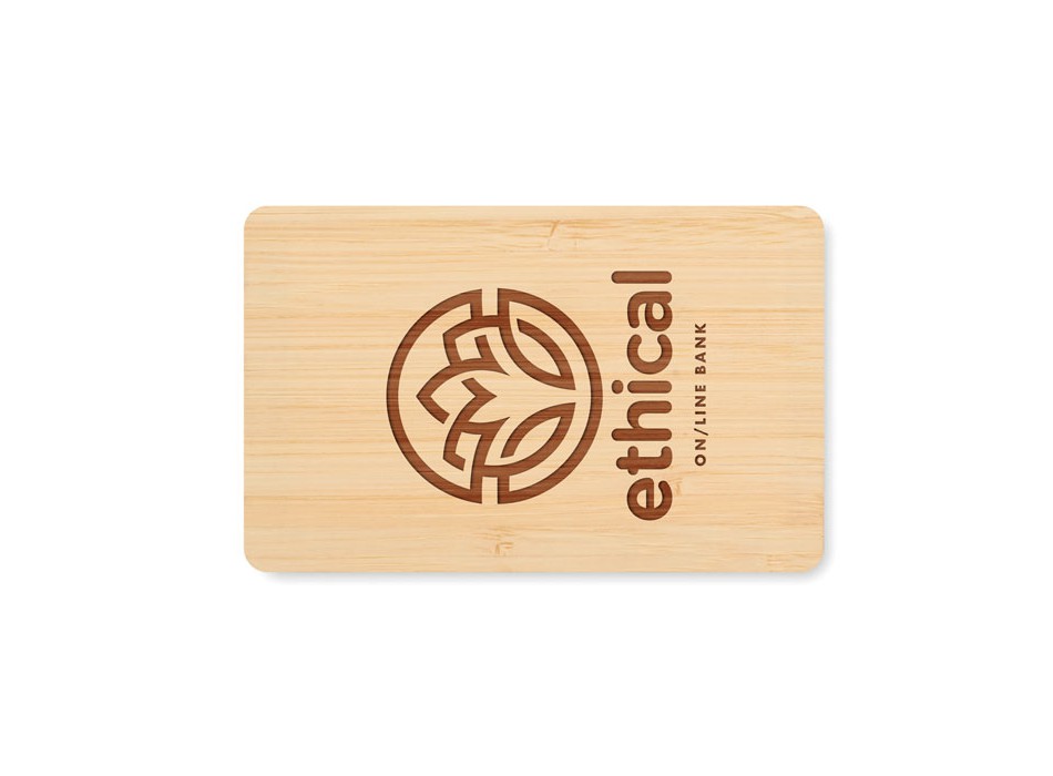 CUSTOS + - Scheda RFID in bamboo FullGadgets.com