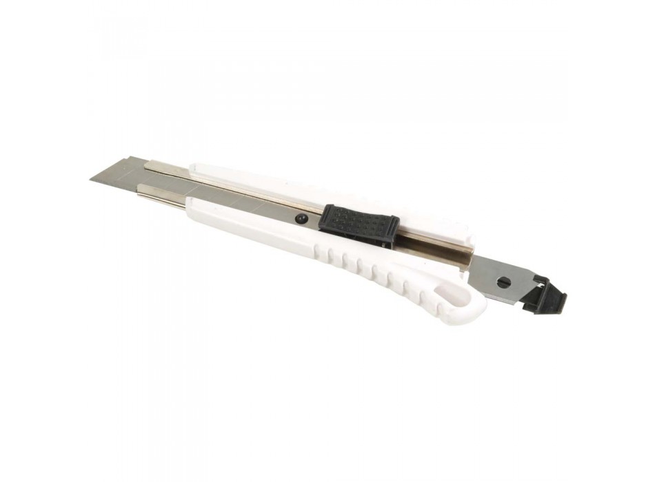 Cutter/taglierino in abs con fermo lama, grande e 2 lame di ricambio FullGadgets.com