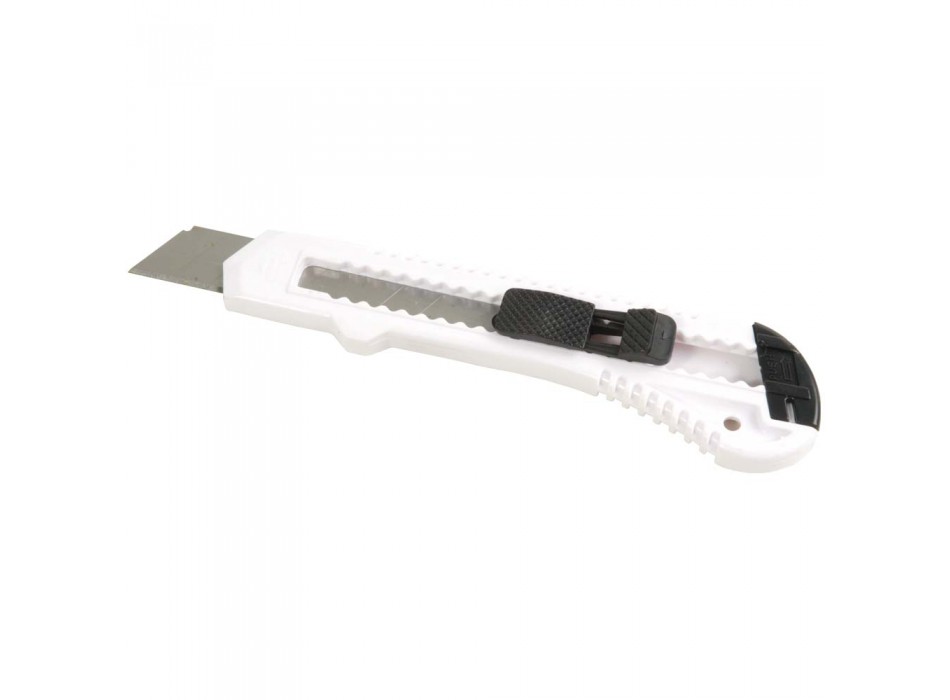 Cutter/taglierino in abs con fermo lama, grande e 2 lame di ricambio FullGadgets.com