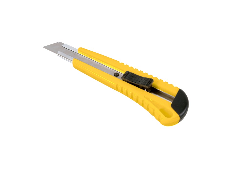 Cutter/taglierino in ABS con fermo lama, grande e 2 lame di ricambio FullGadgets.com