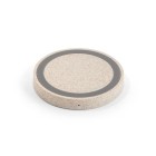 CUVIER. Caricatore wireless 15W in ABS riciclato (65% rABS) e fibra di paglia di grano (35%) FullGadgets.com