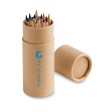 CYLINDER. Scatola con 12 matite colorate FullGadgets.com