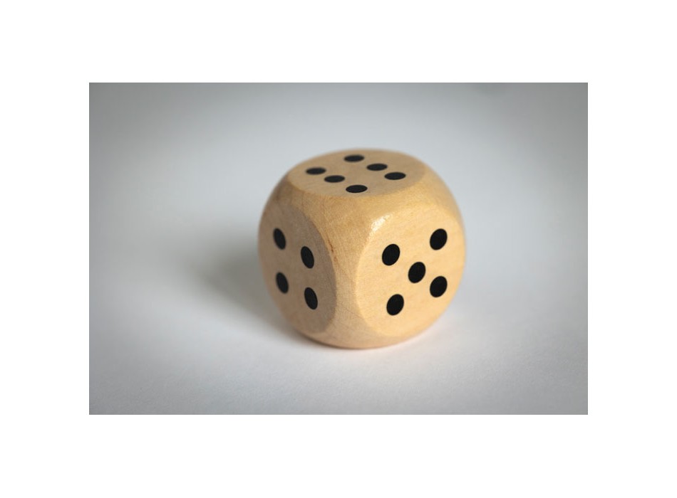 DADIN - Dadi di legno Schima Ø 3 cm FullGadgets.com