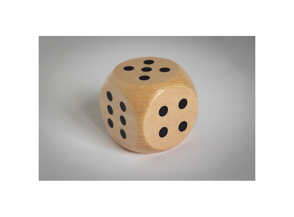 DADO - Dadi di legno Schima Ø 5 cm FullGadgets.com