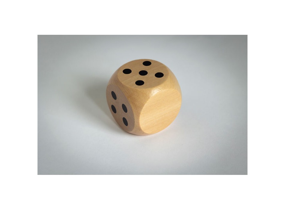 DADO - Dadi di legno Schima Ø 5 cm FullGadgets.com