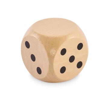 DADO - Dadi di legno Schima Ø 5 cm FullGadgets.com