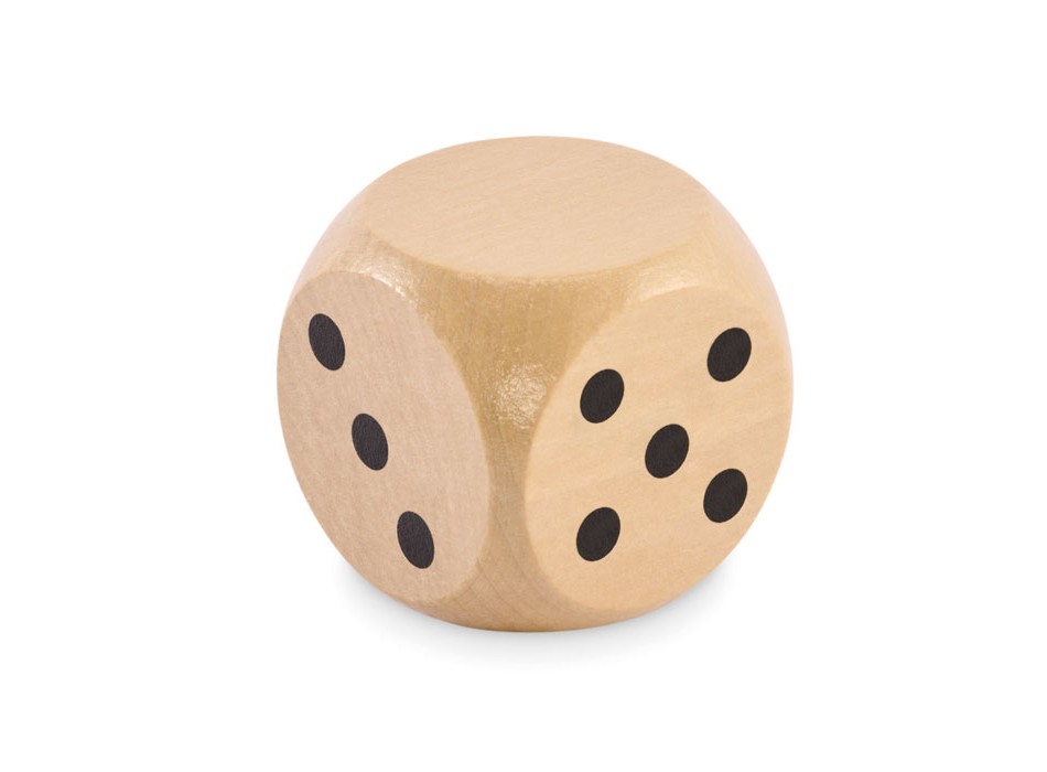 DADO - Dadi di legno Schima Ø 5 cm FullGadgets.com