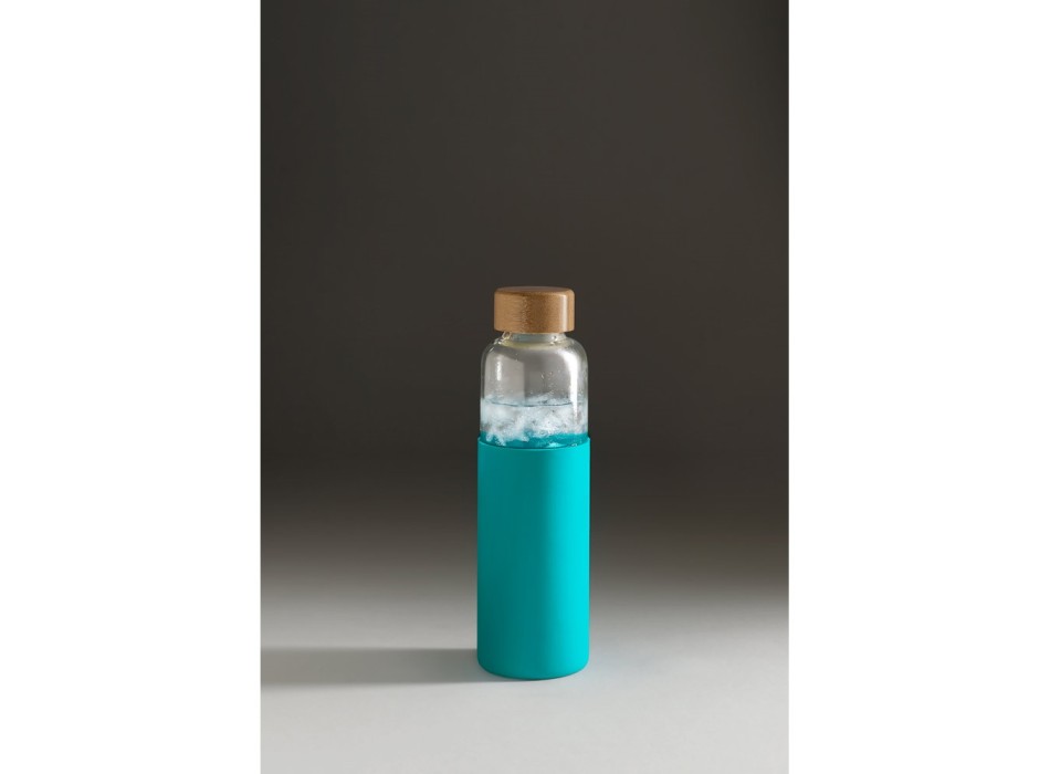 DAKAR. Borraccia in vetro borosilicato e bambù 600 mL FullGadgets.com