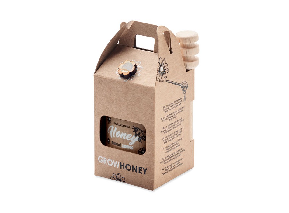 DAUBER - Set vasetto di miele millefiori FullGadgets.com