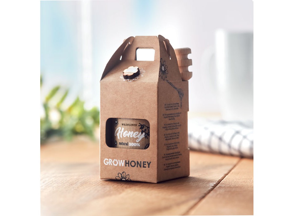 DAUBER - Set vasetto di miele millefiori FullGadgets.com