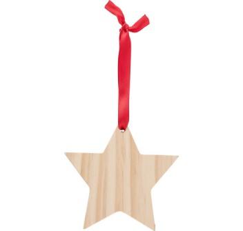 Decorazioni natalizie in legno a forma di stella Caspian FullGadgets.com