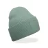 Deep Cuffed Tonal Patch Beanie 
