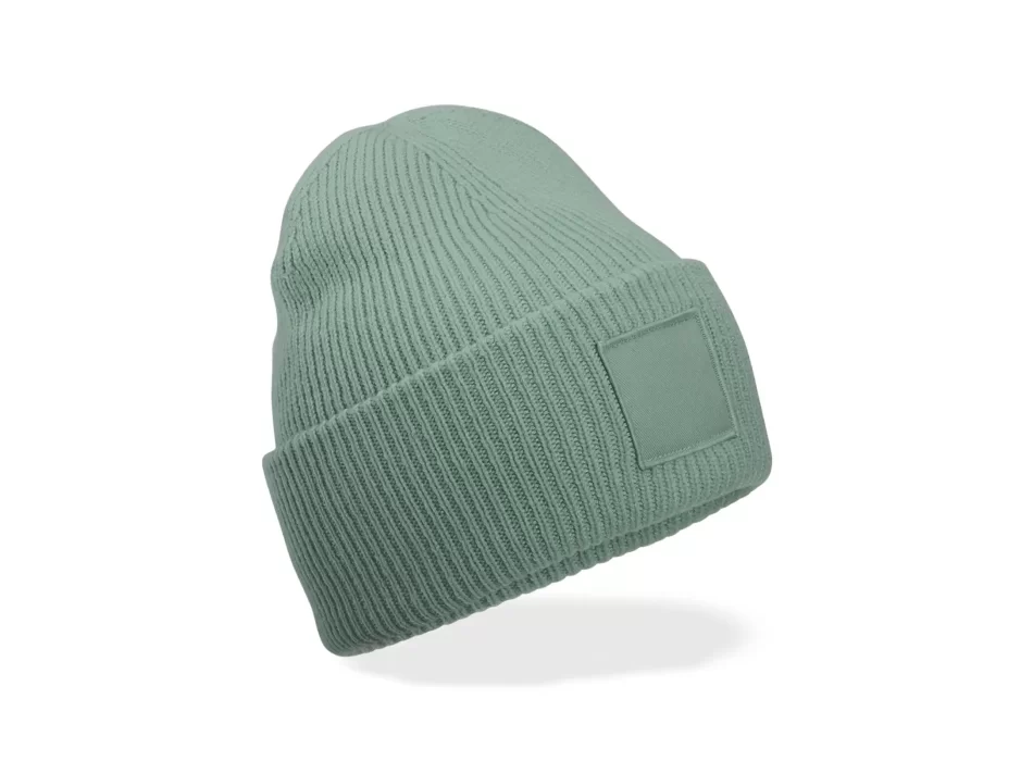 Deep Cuffed Tonal Patch Beanie  FullGadgets.com