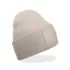 Deep Cuffed Tonal Patch Beanie 