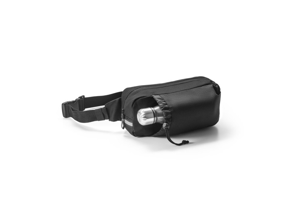 DELFOS POUCH. Marsupio 300D poliestere riciclato e 600D poliestere riciclato con elementi riflettenti FullGadgets.com