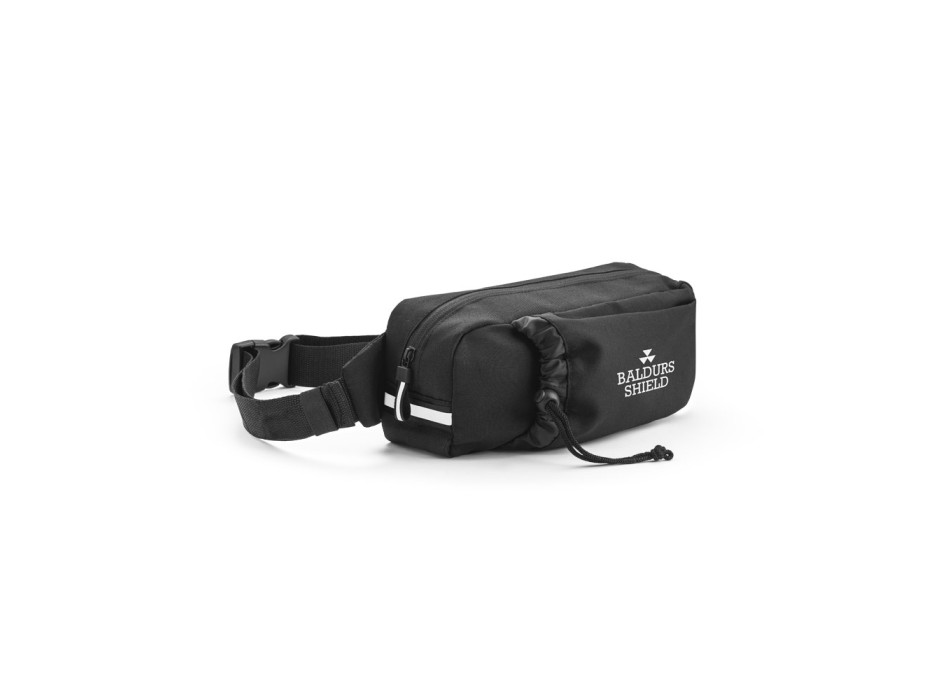 DELFOS POUCH. Marsupio 300D poliestere riciclato e 600D poliestere riciclato con elementi riflettenti FullGadgets.com