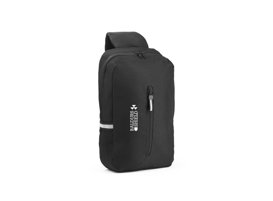 DELFOS. Zaino monospalla 300D poliestere riciclato e 600 poliestere riciclato, con fodera in poliestere riciclato 210D FullGadgets.com