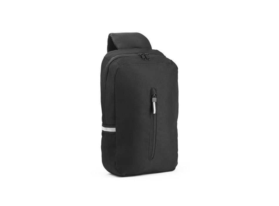 DELFOS. Zaino monospalla 300D poliestere riciclato e 600 poliestere riciclato, con fodera in poliestere riciclato 210D FullGadgets.com