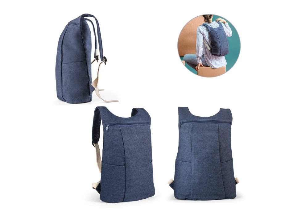 DENIM BPACK. Zaino sportivo in denim (300 g/m²) FullGadgets.com