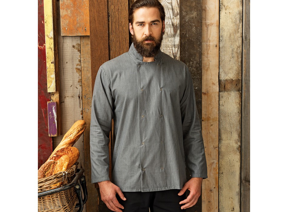 Denim Chefs Jacket 60%C 40%P FullGadgets.com