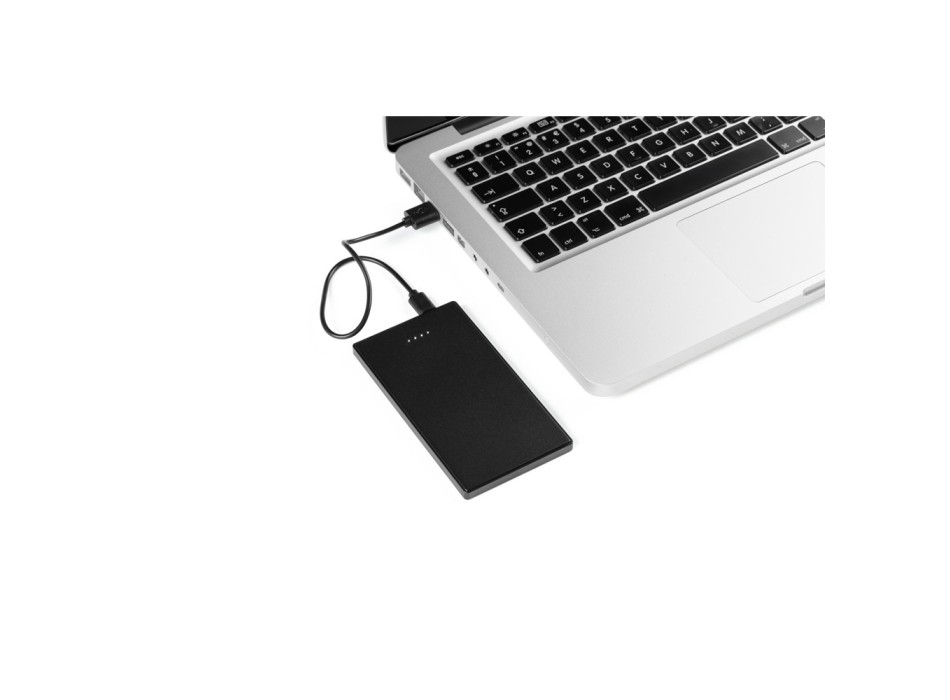 DENNING. Banca di energia sottile da 5'000 mAh in acciaio inossidabile FullGadgets.com