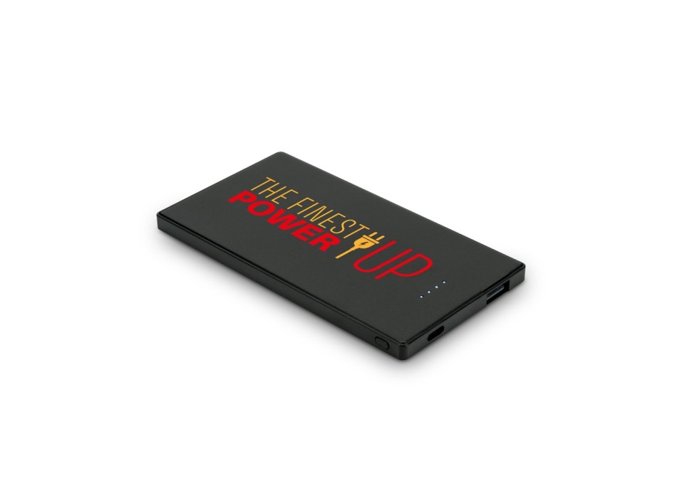 DENNING. Banca di energia sottile da 5'000 mAh in acciaio inossidabile FullGadgets.com