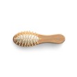 DERN. Spazzola per capelli in legno con denti in bambù FullGadgets.com