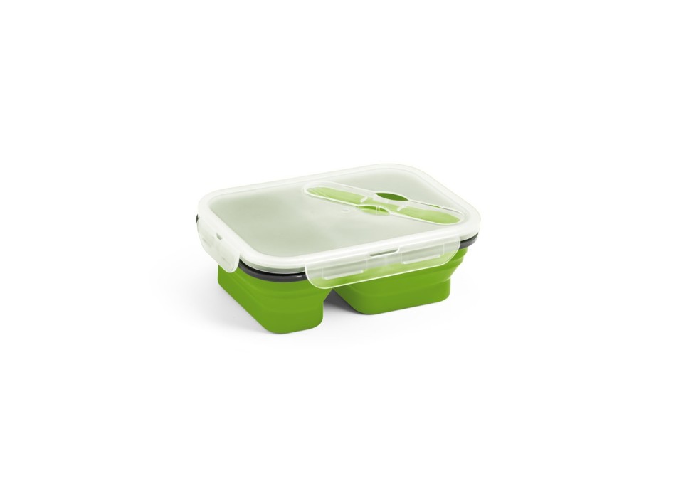 DILL. Porta pranzo. Contenitore ermetico in silicone e PP (480 e 760 mL) FullGadgets.com