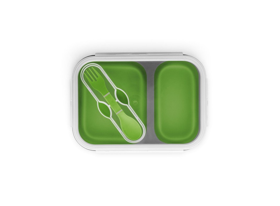 DILL. Porta pranzo. Contenitore ermetico in silicone e PP (480 e 760 mL) FullGadgets.com