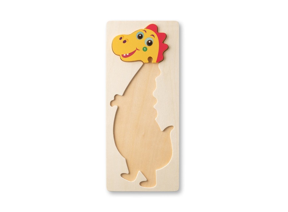 DIPLODOCO. Puzzle in legno compensato a forma di dinosauro FullGadgets.com