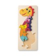 DIPLODOCO. Puzzle in legno compensato a forma di dinosauro FullGadgets.com